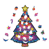 Viðar púsl Jólatré